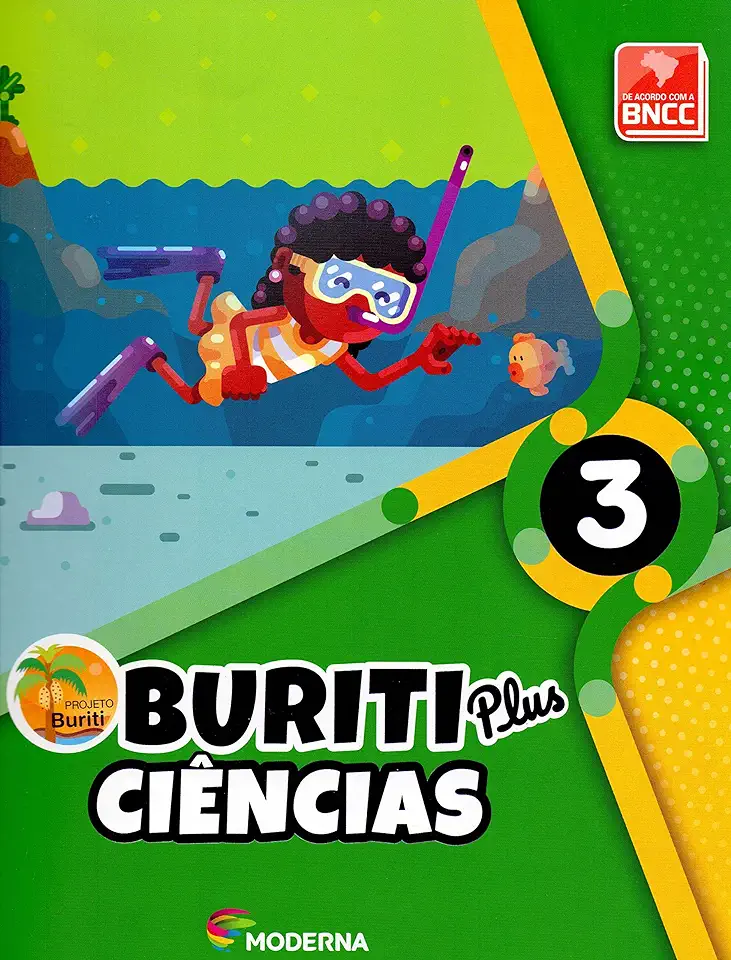 Capa do Livro Buriti Plus - Ciências - 3º ano - Vários