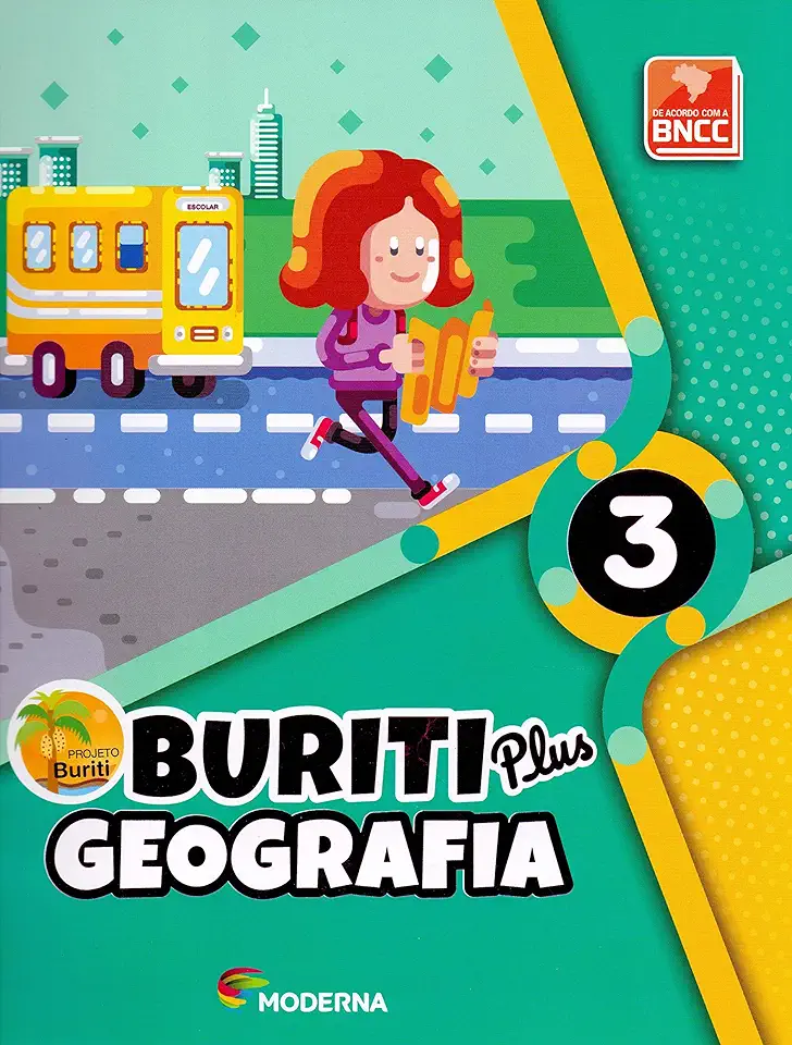 Capa do Livro Buriti Plus - Geografia - 3º ano - Vários