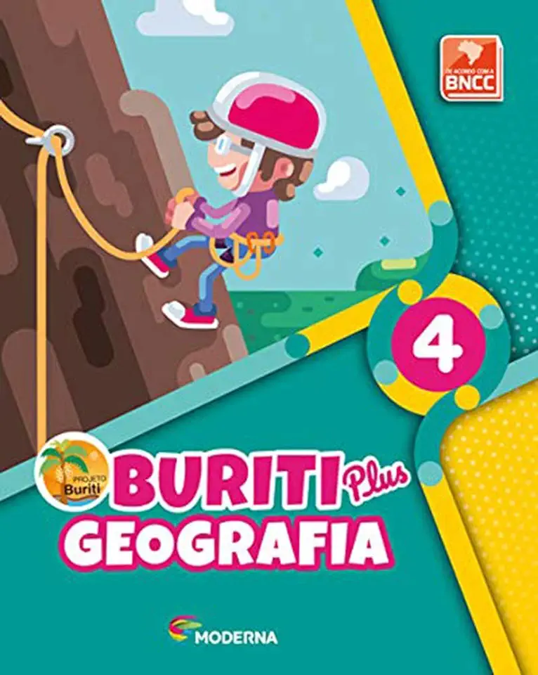 Capa do Livro Buriti Plus - Geografia - 4º ano - Vários