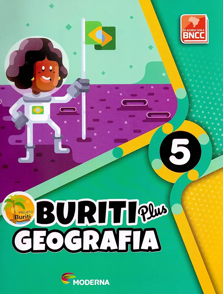 Capa do Livro Buriti plus - Geografia - 5º ano - Vários autores