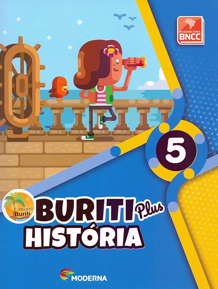 Capa do Livro Buriti Plus - História - 5º ano - Vários