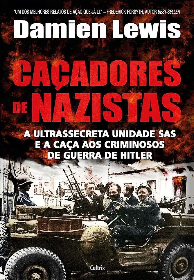 Capa do Livro Caçadores de Nazistas - Damien Lewis