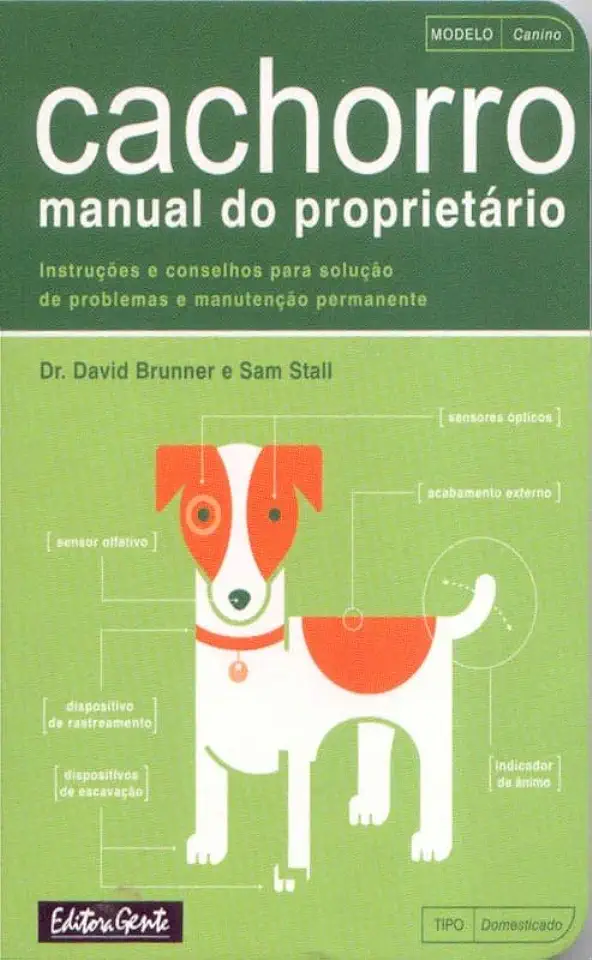 Capa do Livro Cachorro Manual do Proprietário - Dr. David Brunner e Sam Stall