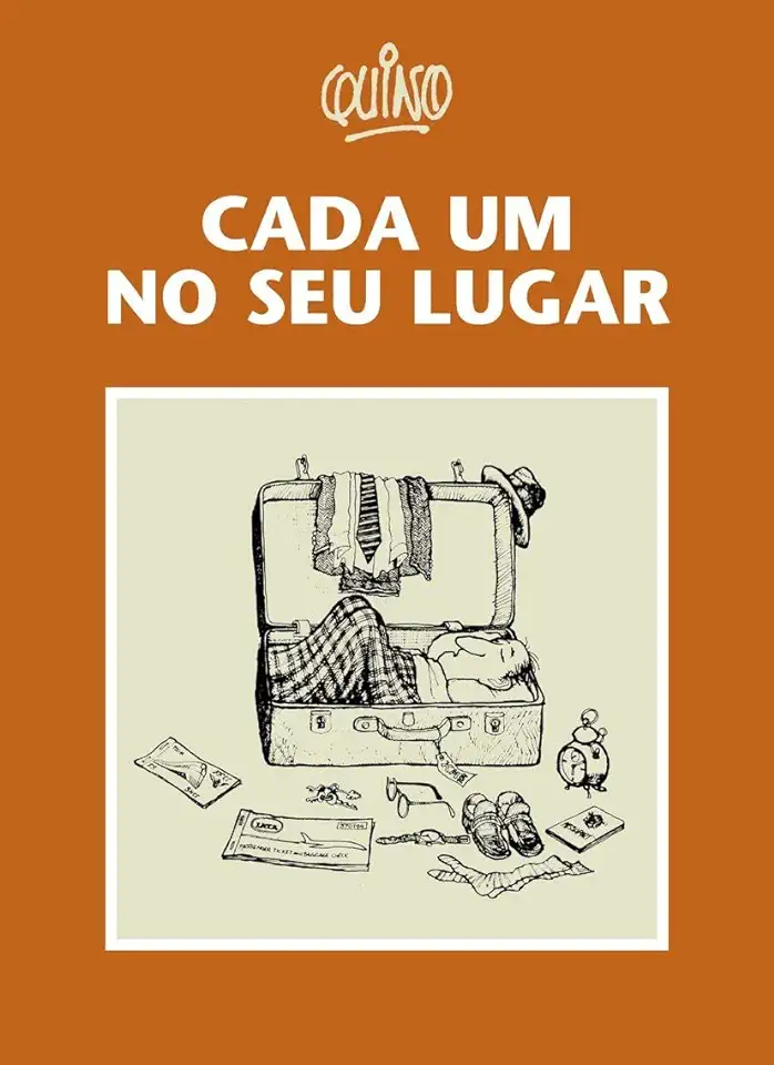 Capa do Livro Cada um no Seu Lugar - Quino