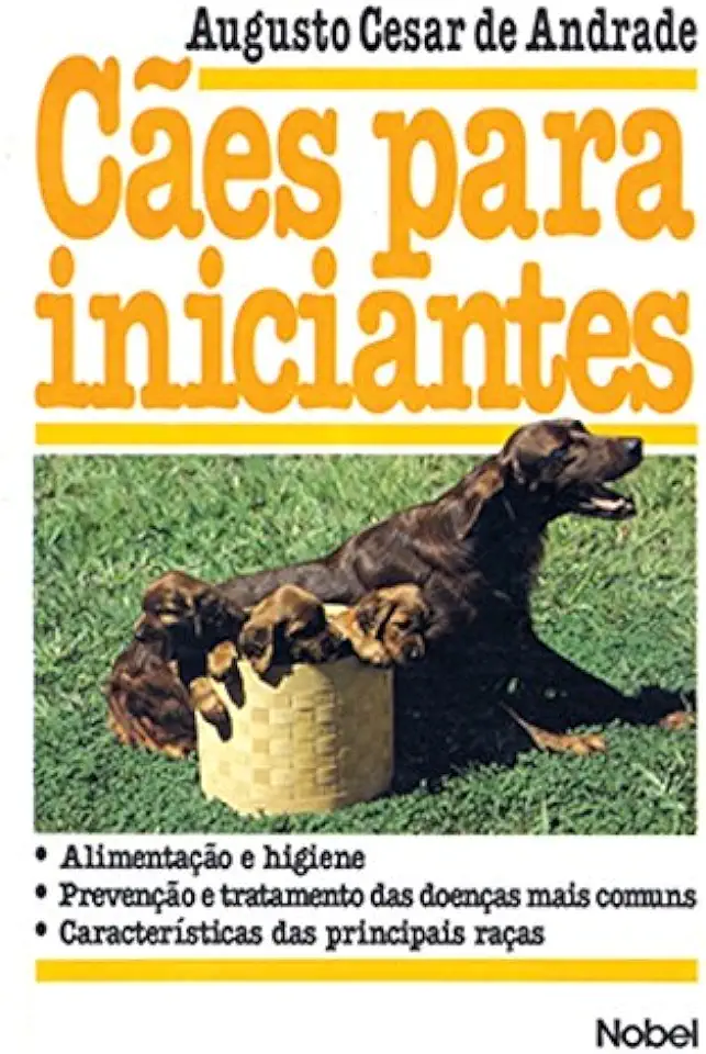 Capa do Livro Cães para Iniciantes - Augusto Cesar de Andrade