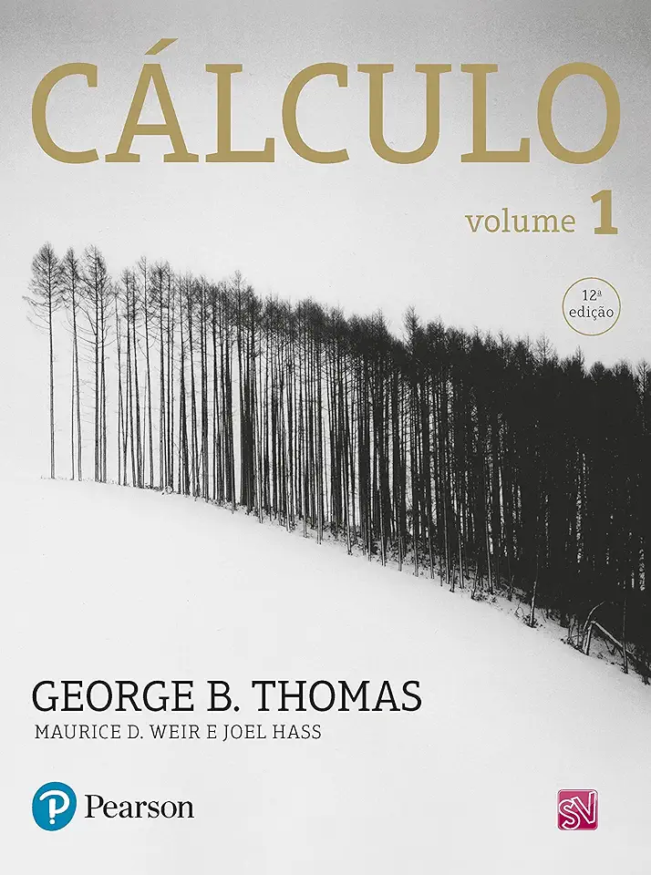 Capa do Livro Cálculo Volume 1 - George B. Thomas