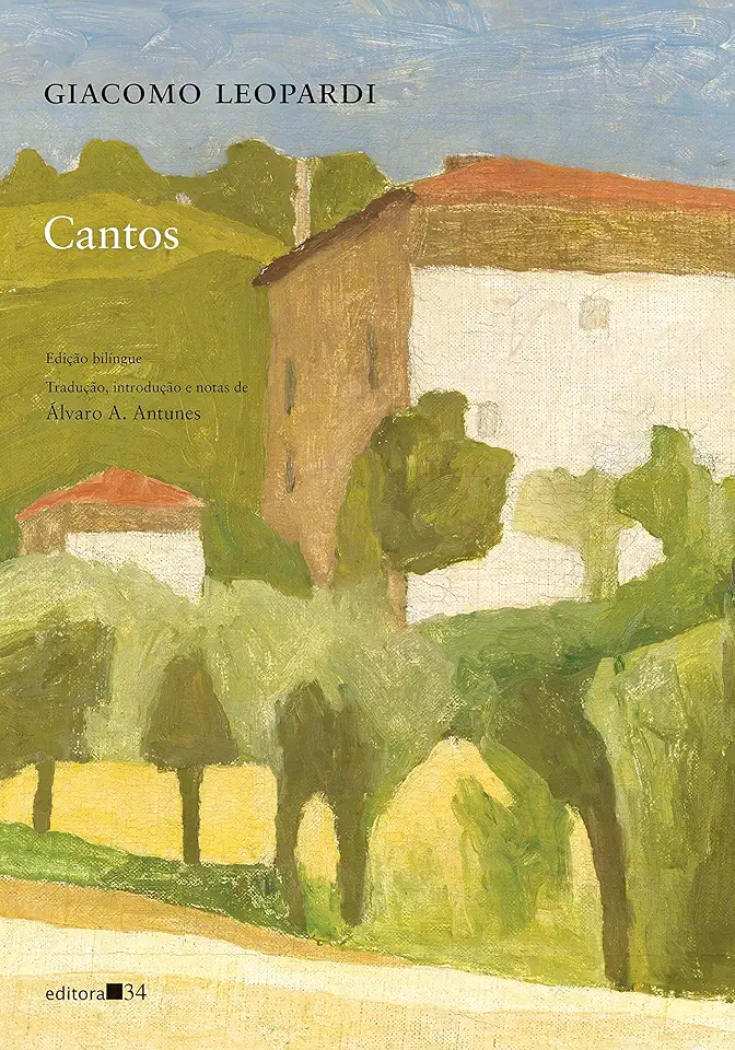 Capa do Livro Cantos - Giacomo Leopardi