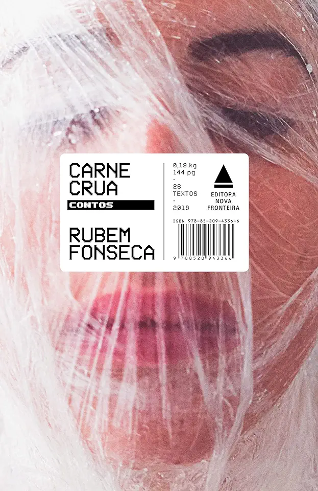 Capa do Livro Carne Crua - Rubem Fonseca