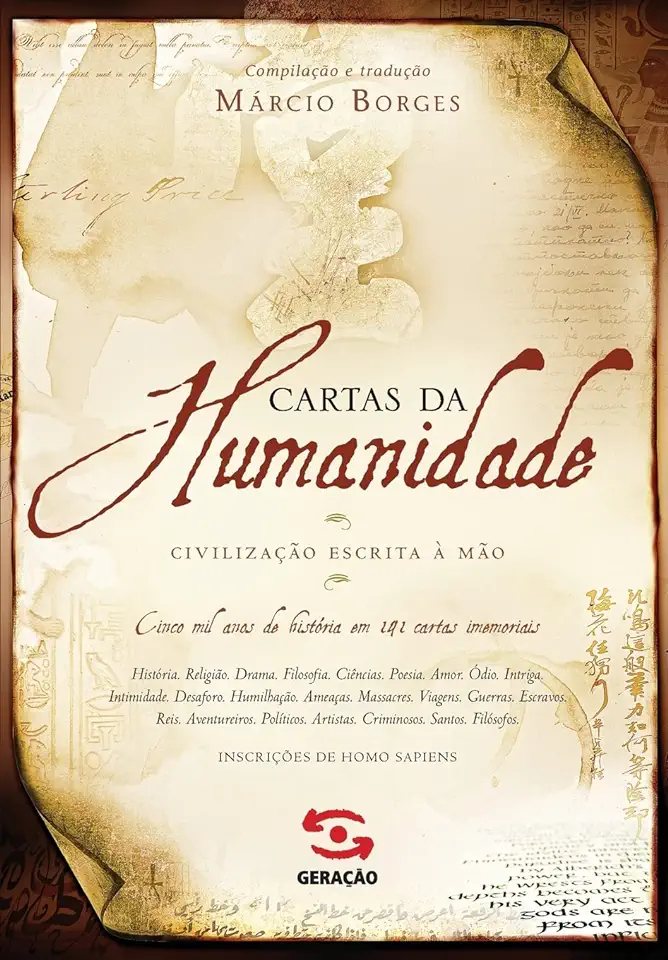 Capa do Livro Cartas da Humanidade - Márcio Borges