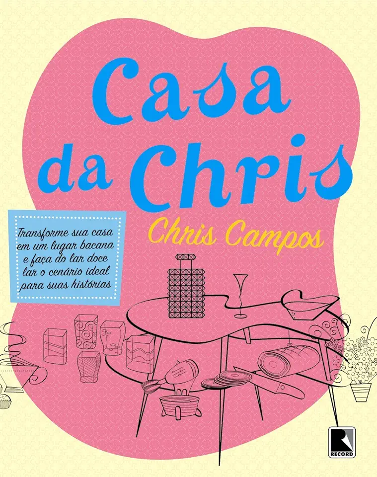 Capa do Livro Casa da Chris - Chris Campos