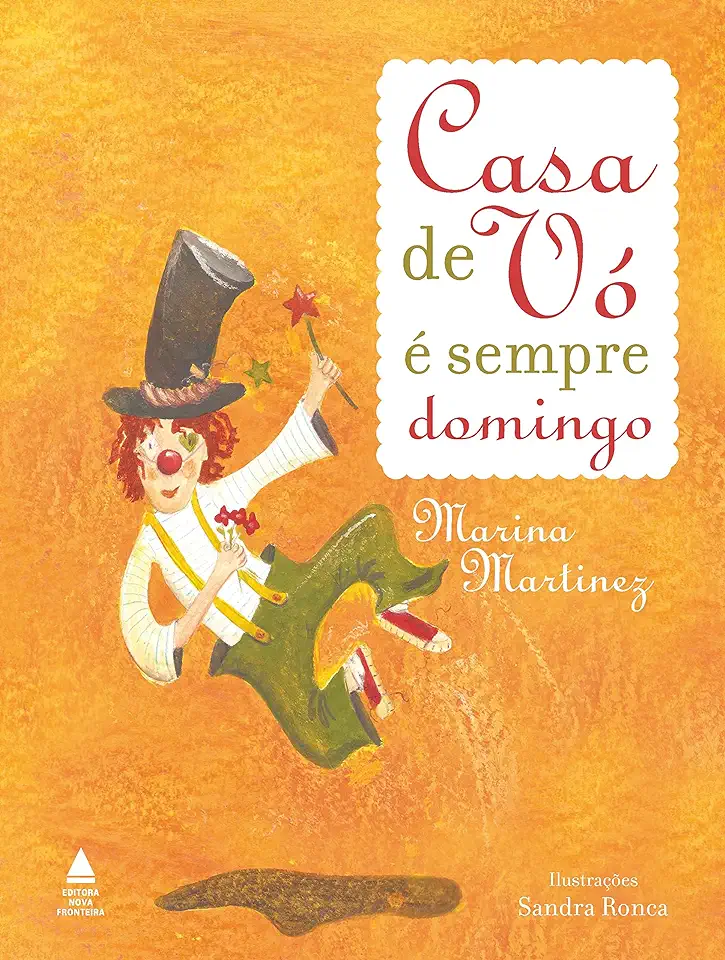 Capa do Livro Casa de Vó é Sempre Domingo - Marina Martinez