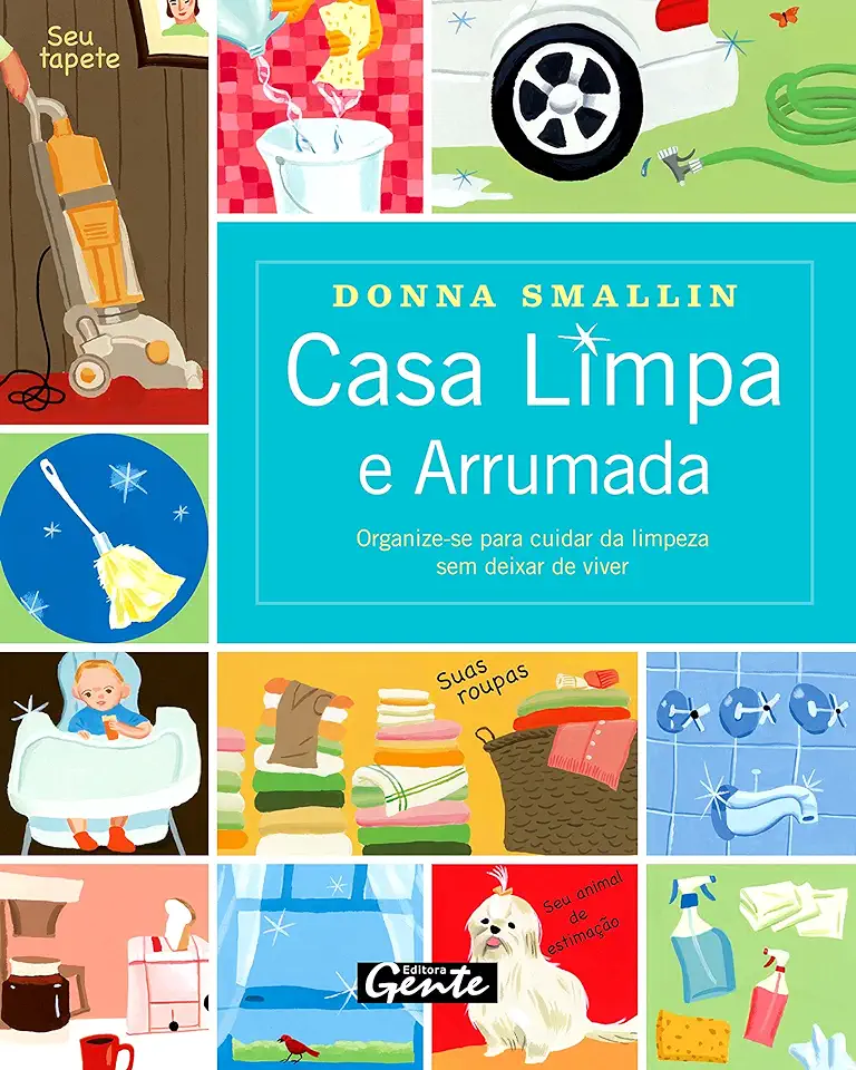 Capa do Livro Casa Limpa e Arrumada - Donna Smallin