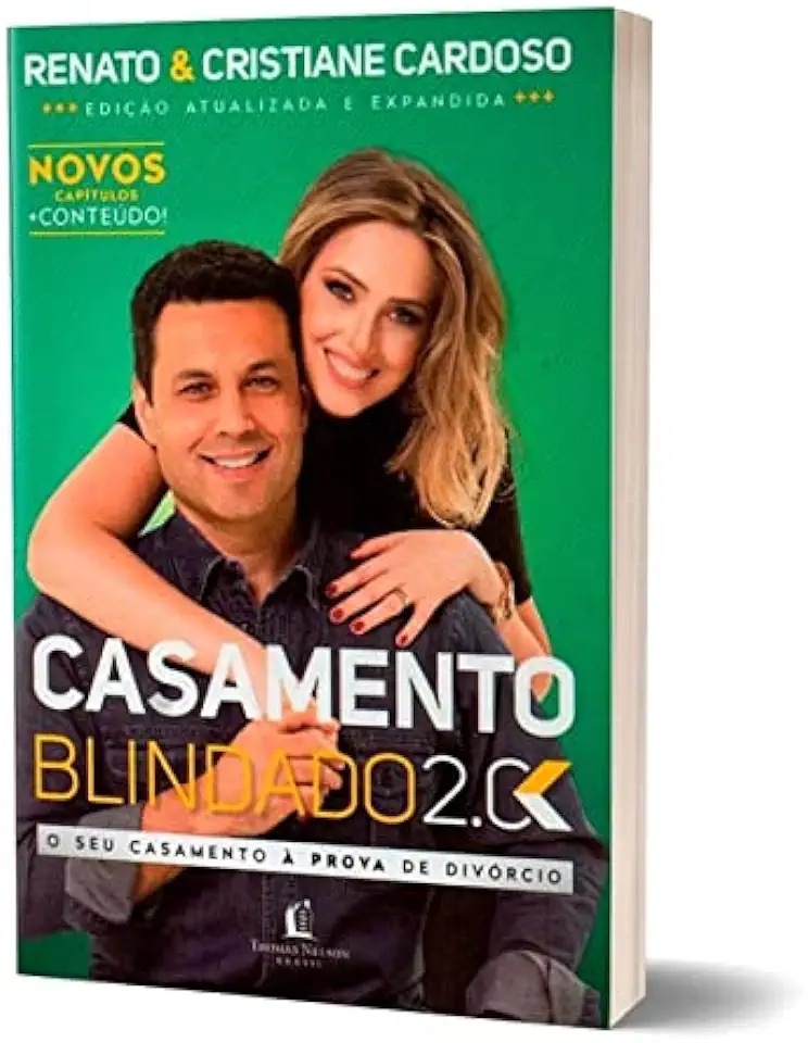 Capa do Livro Casamento Blindado - Renato & Cristiane Cardoso