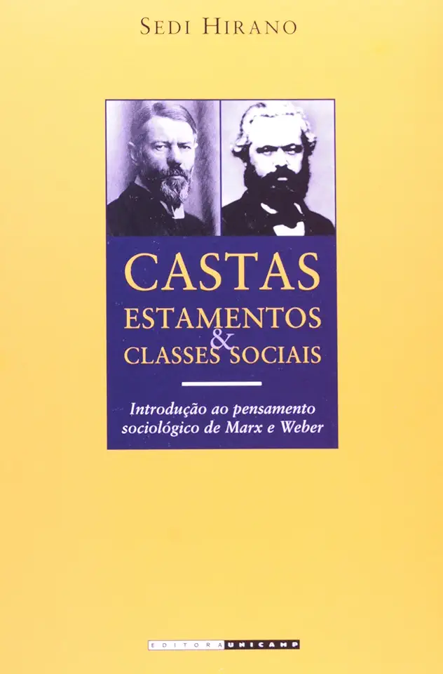 Capa do Livro Castas, Estamentos e Classes Sociais - Sedi Hirano