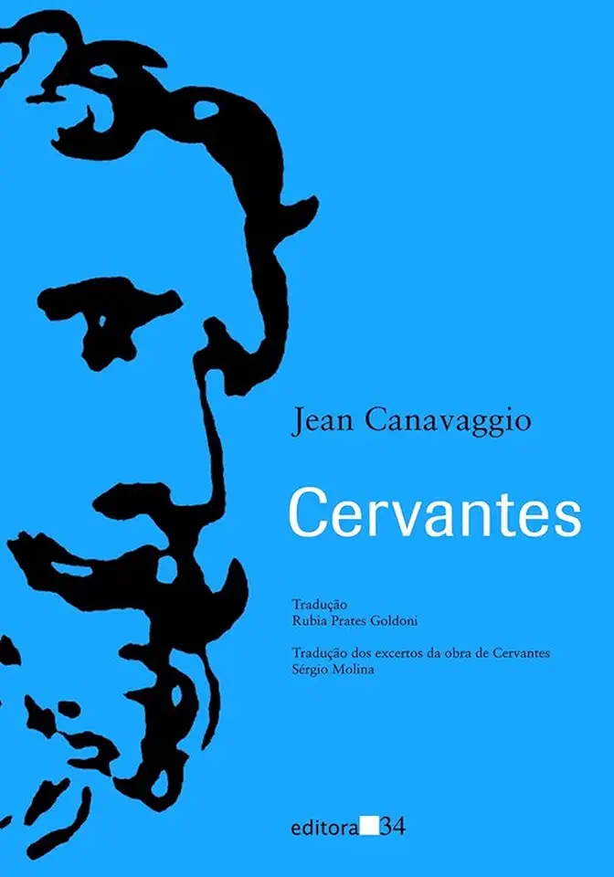 Capa do Livro Cervantes - Jean Canavaggio