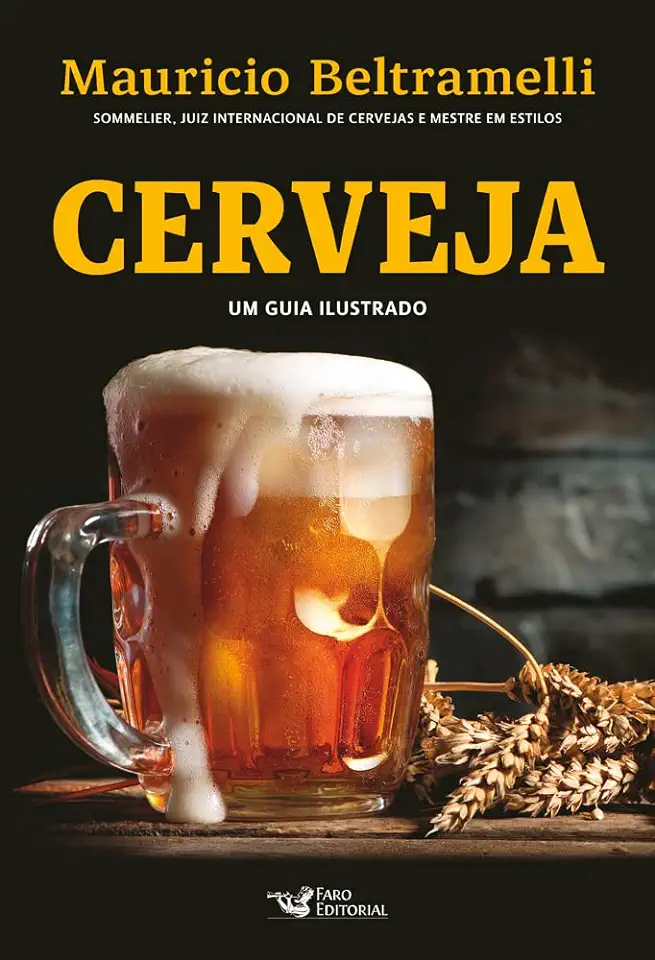 Capa do Livro Cerveja: Um guia ilustrado e interativo - Mauricio Beltramelli