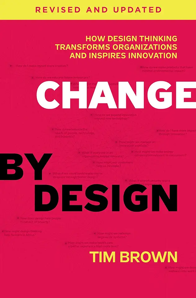 Capa do Livro Change By Design - Tim Brown