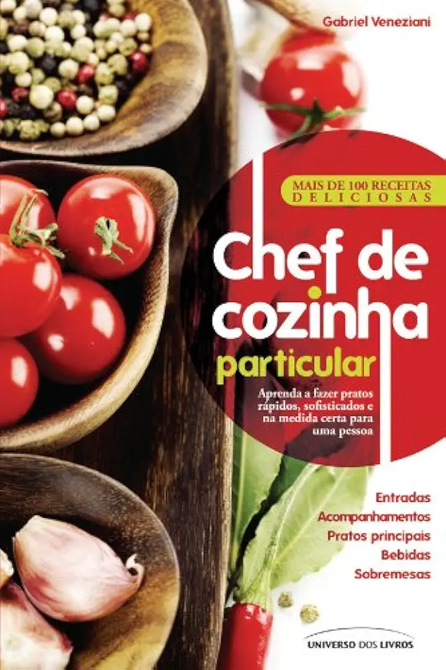 Capa do Livro Chef de Cozinha Particular - Gabriel Veneziani