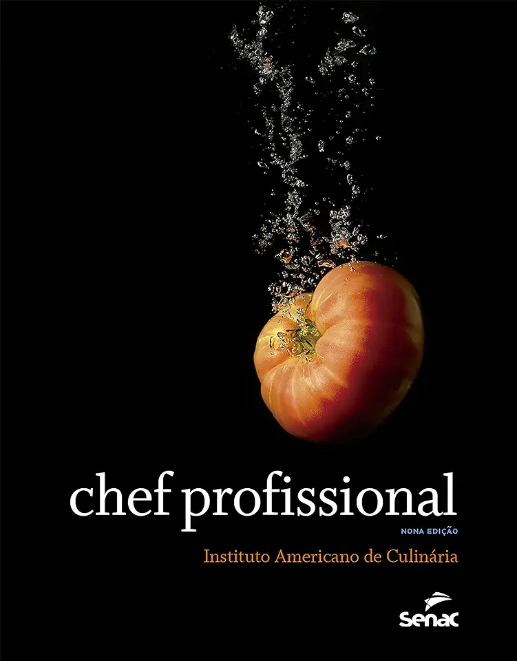 Capa do Livro Chef Profissional - Instituto Americano de Culinária