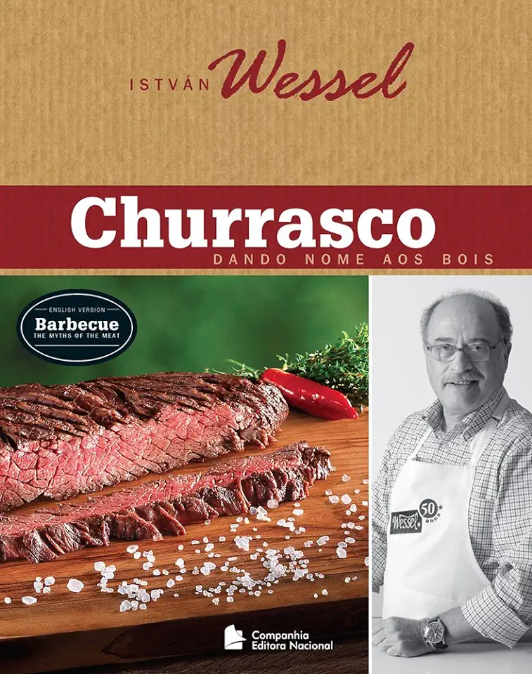 Capa do Livro Churrasco - Dando Nome aos Bois - István Wessel