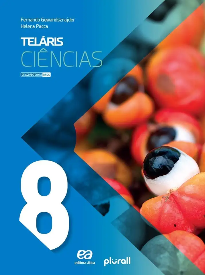 Capa do Livro Ciências. 8º Ano - Coleção Projeto Teláris - Fernando Gewandsznajder