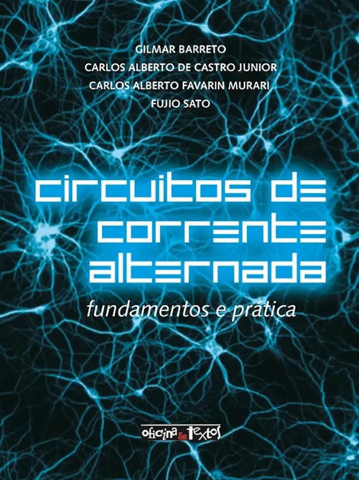 Capa do Livro Circuitos de Corrente Alternada - Gilmar Barreto