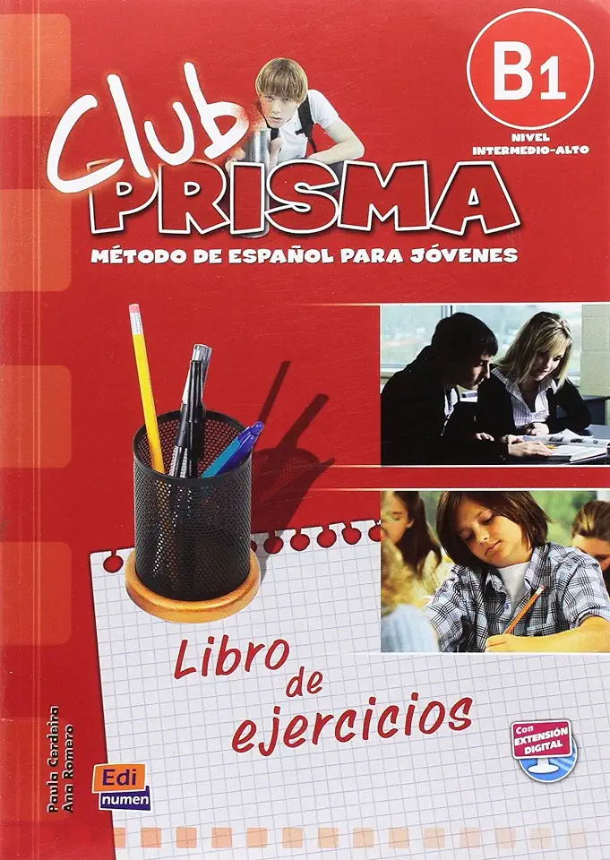 Capa do Livro Club prisma B1 - Libro de ejercicios - Cerdeira, Paula