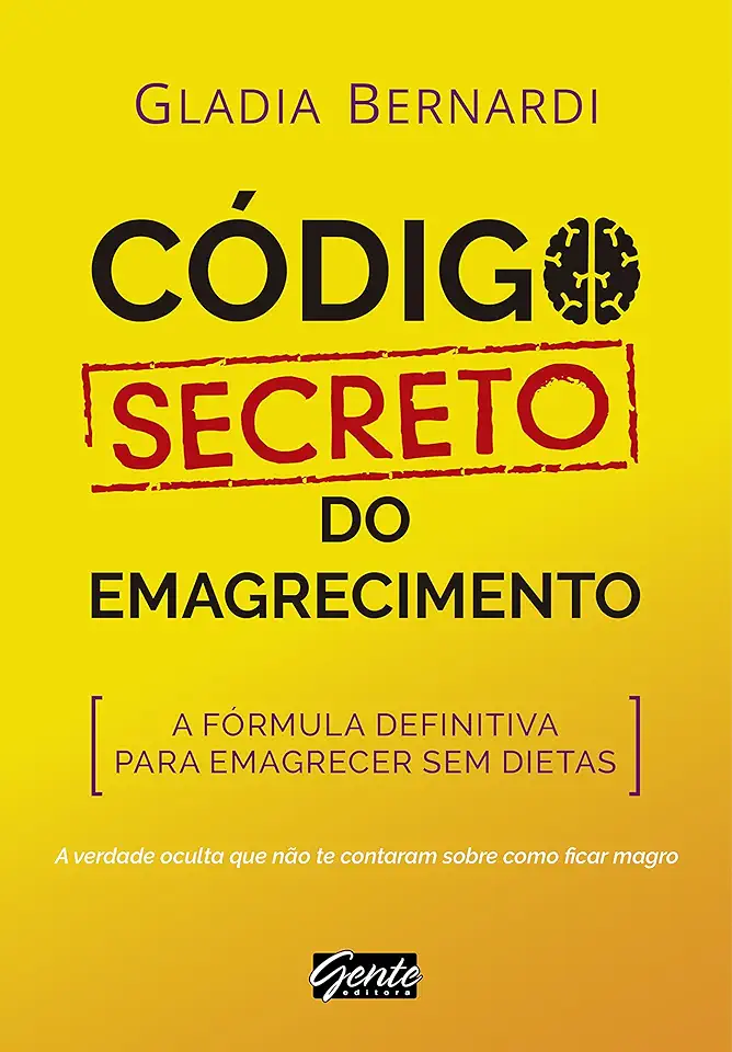 Capa do Livro Código secreto do emagrecimento - Bernardi, Gladia