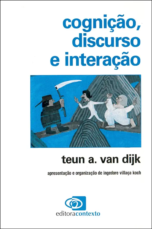 Capa do Livro Cognição, Discurso e Interação - Teun A. Van Dijk