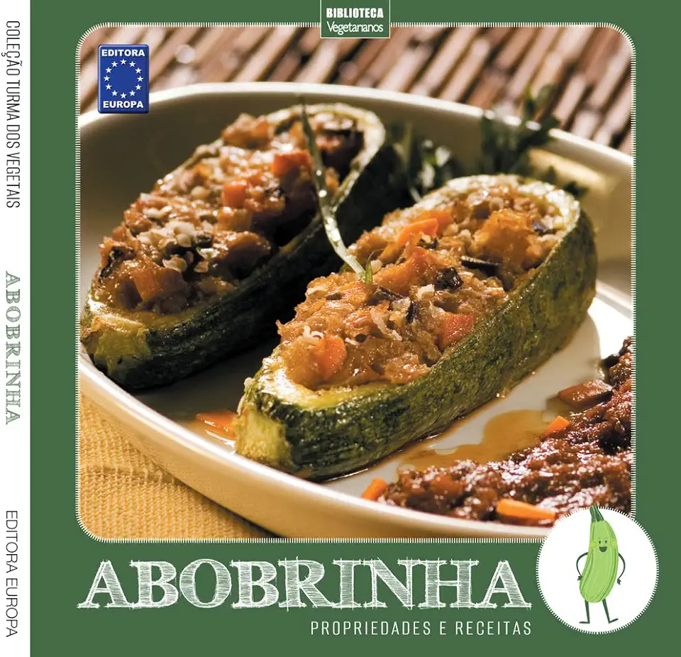 Capa do Livro Coleção Turma dos Vegetais: Abobrinha - Editora Europa