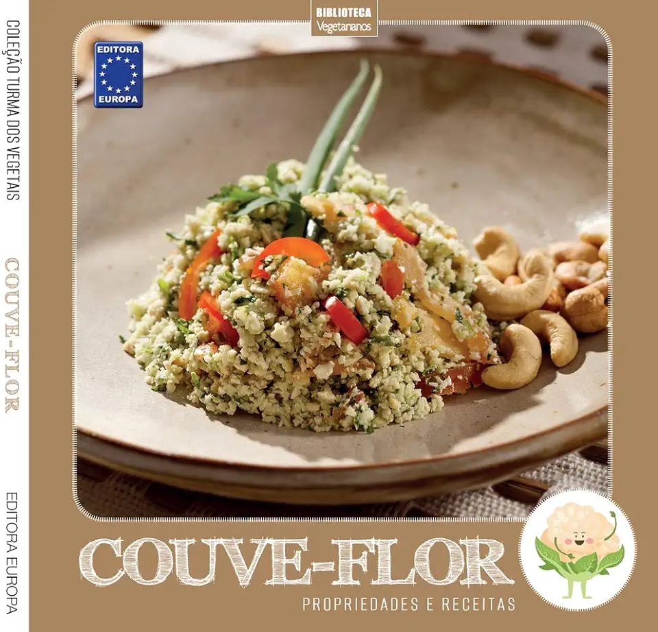 Capa do Livro Coleção Turma dos Vegetais: Couve-flor - Editora Europa