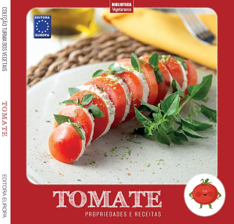 Capa do Livro Coleção Turma dos Vegetais: Tomate - Editora Europa