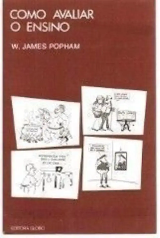 Capa do Livro Como Avaliar o Ensino - W. James Popham