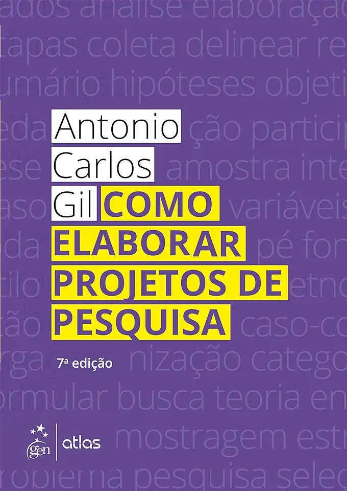 Capa do Livro Como Elaborar Projetos de Pesquisa - Antonio Carlos Gil