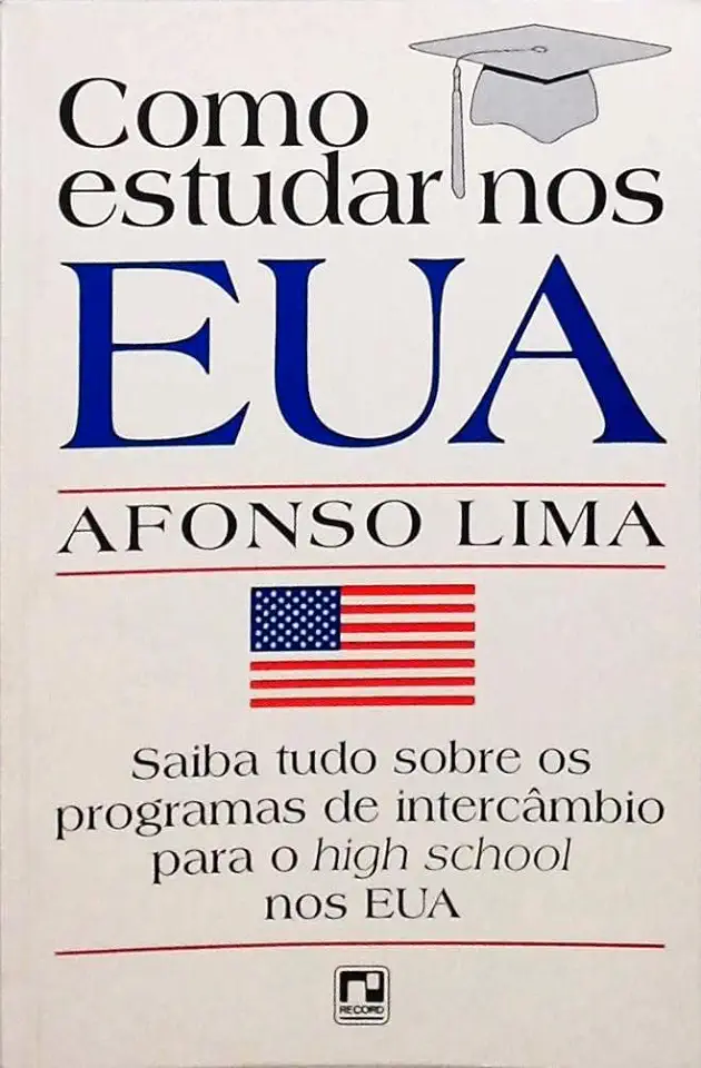 Capa do Livro Como Estudar nos Eua - Afonso Lima