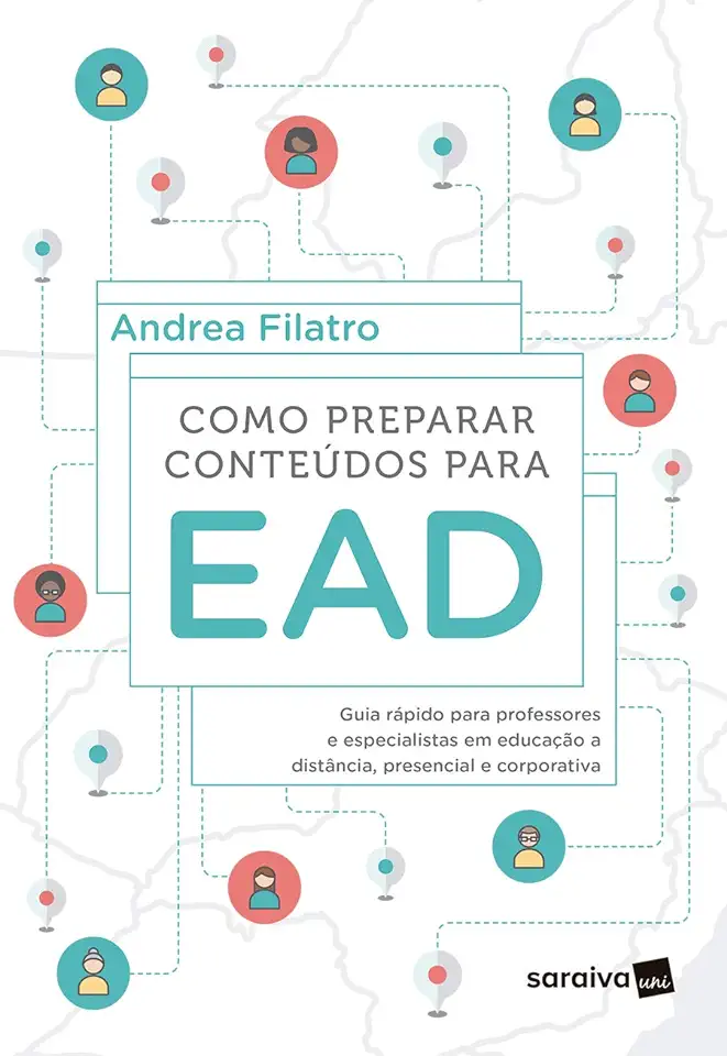 Capa do Livro Como preparar conteúdos para EAD - Filatro, Andrea