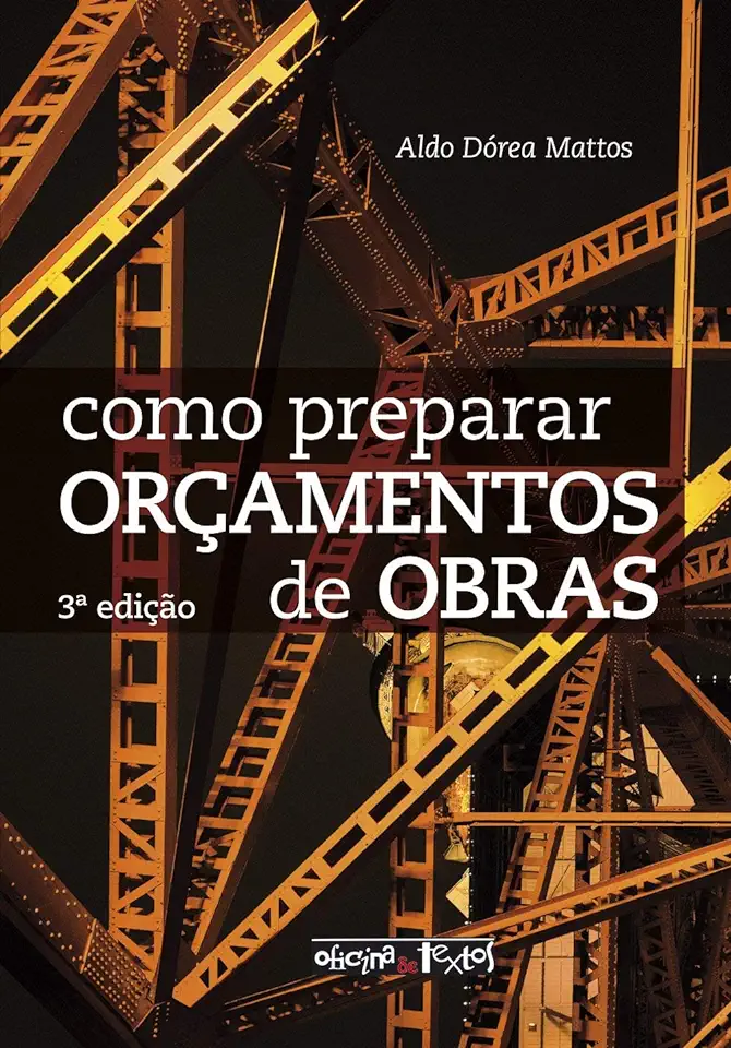 Capa do Livro Como Preparar Orçamentos de Obras - Aldo Dórea Mattos