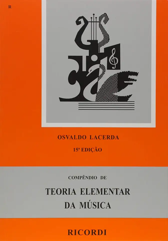 Capa do Livro Compêndio de Teoria Elementar da Música - Osvaldo Lacerda