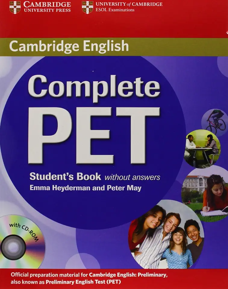 Capa do Livro COMPLETE PET SB WITHOUT ANSWER - WITH CD-ROM - HEYDERMAN, EMMA