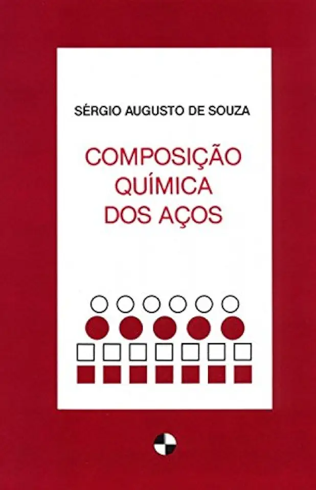 Capa do Livro Composição Química dos Aços - Sérgio Augusto de Souza