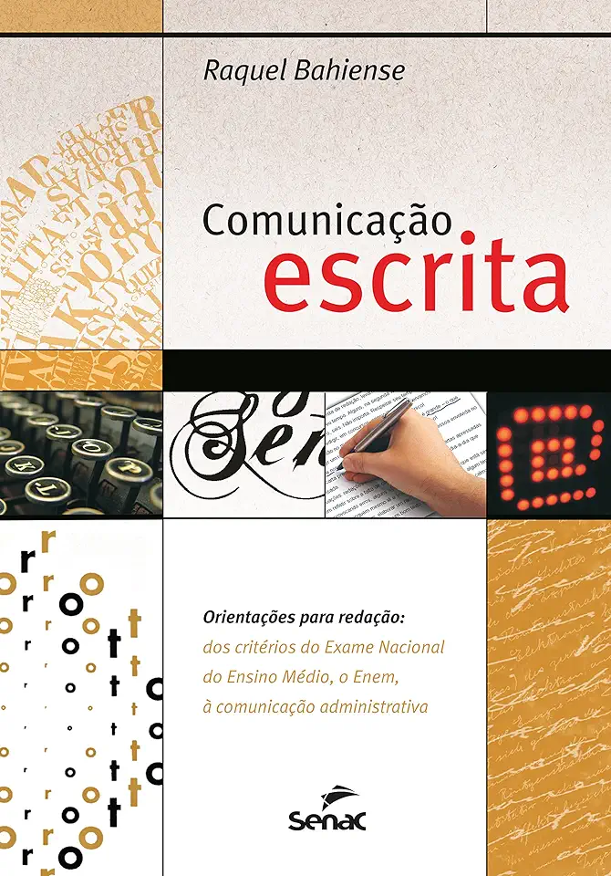 Capa do Livro Comunicação Escrita - Raquel Bahiense