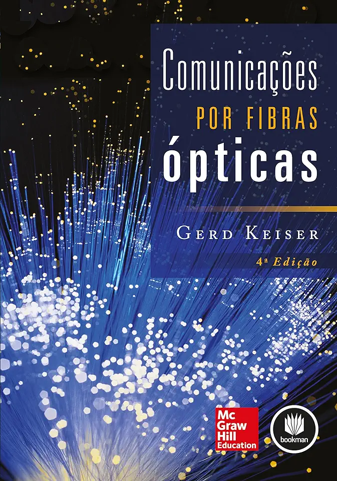 Capa do Livro Comunicações Por Fibras Ópticas - Gerd Keiser