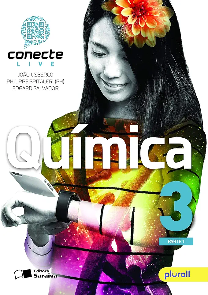 Capa do Livro Conecte Química 3 - João Usberco e Edgard Salvador