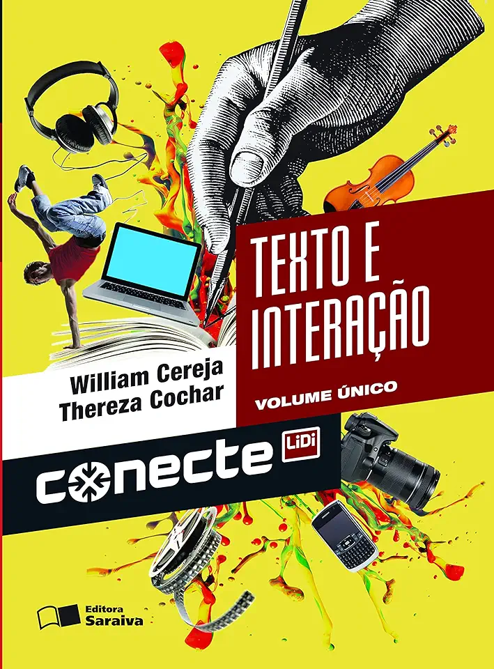 Capa do Livro Conecte Texto e Interação - William Roberto Cereja / Thereza Cochar Magalhães