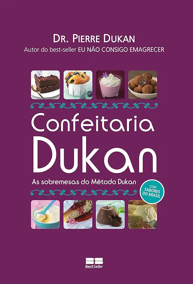 Capa do Livro Confeitaria Dukan - Pierre Dukan