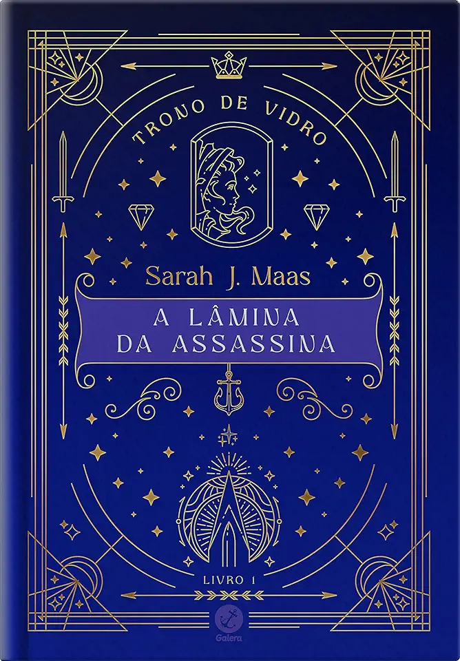 Capa do Livro Conheca a Assassina - Vol. 1 - Série Trono de Vidro - Sarah J. Maas