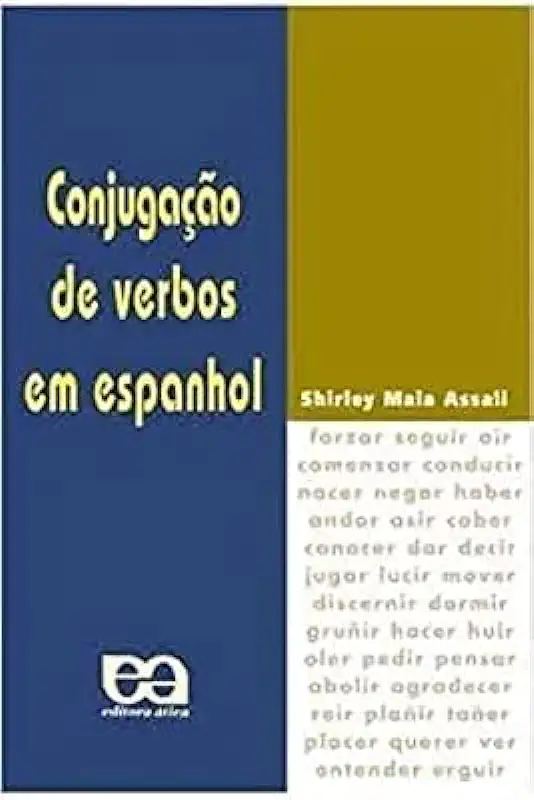 Capa do Livro Conjugação de Verbos Em Espanhol - Shirley Maia Assali