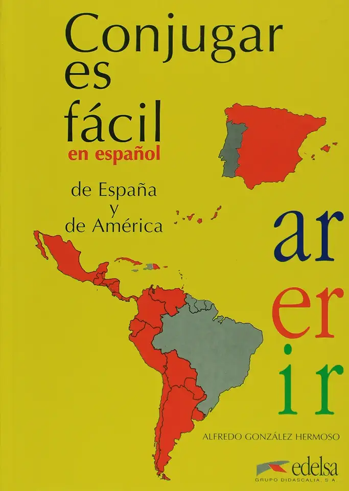 Capa do Livro Conjugar Es Fácil En Español de España y de América - Alfredo González Hermoso