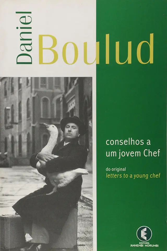 Capa do Livro Conselhos a um Jovem Chef - Daniel Boulud