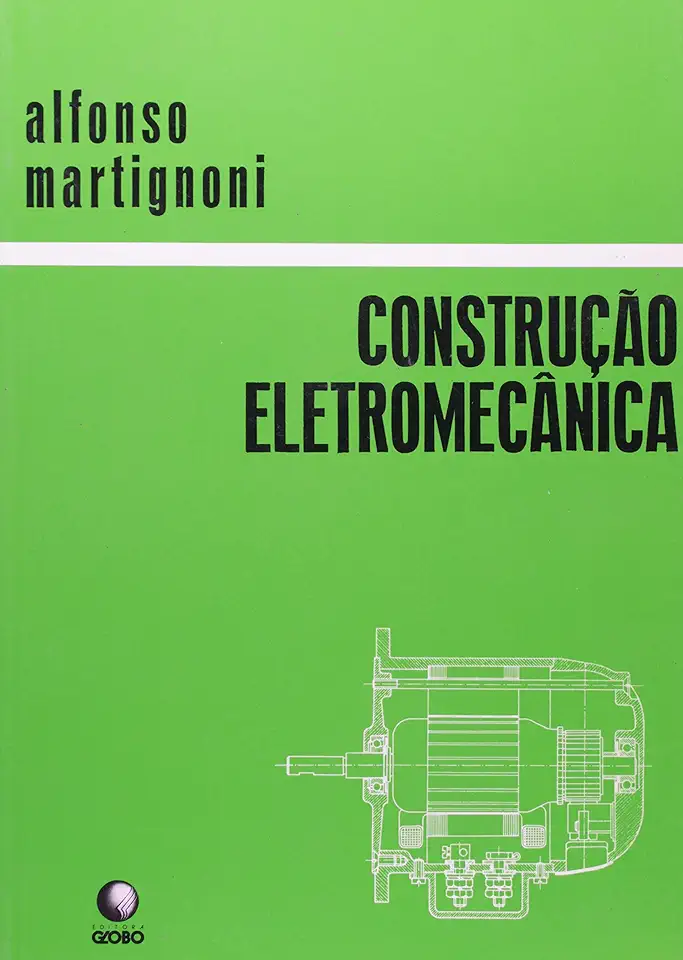 Capa do Livro Construção Eletromecânica - Alfonso Martignoni